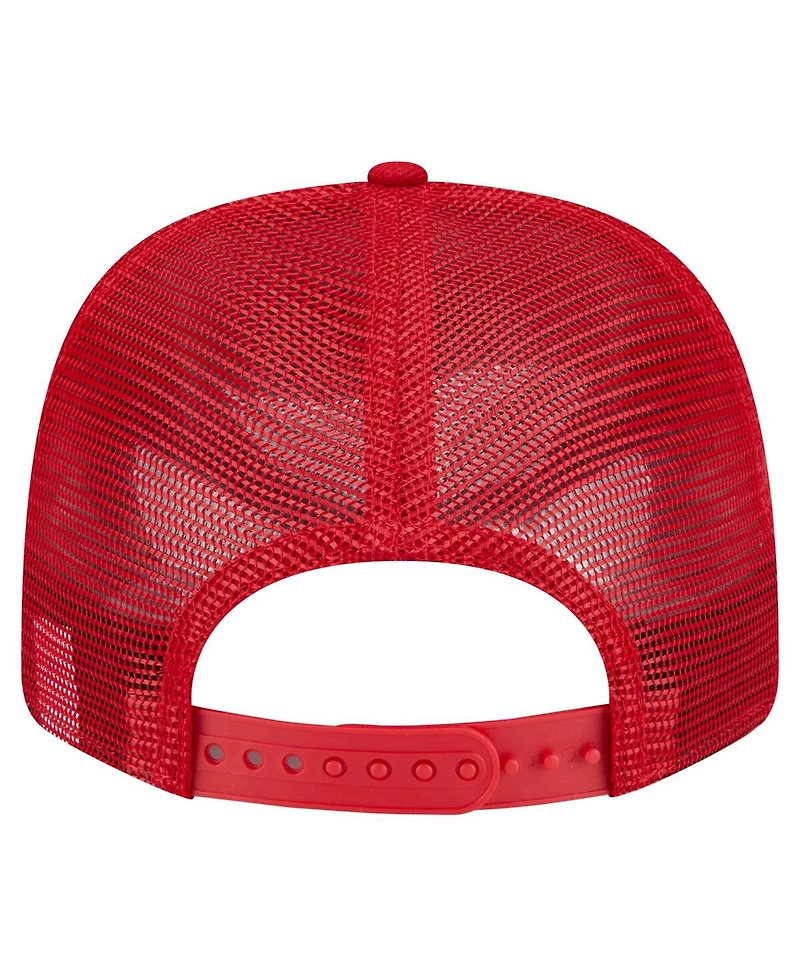 New Era Men's Red Los Angeles Angels Flag 9SEVENTY Stretch-Snap Hat