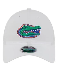New Era Men's White Florida Gators Active Ripstop 9TWENTY Adjustable Hat