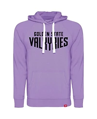 Sportiqe Men's and Women's Violet Golden State Valkyries Olsen Tri-Blend Pullover Hoodie Sweatshirt