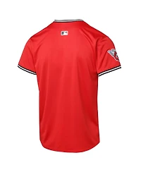 Nike Big Boys and Girls Red Cleveland Guardians Alternate 2 Limited Jersey