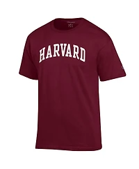 Champion Men's Crimson Harvard Basic Arch T-Shirt