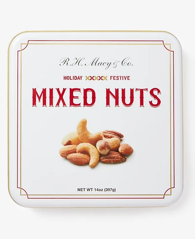 R.h. Macy & Co. Holiday Mixed Nuts Gift Box, 14 oz