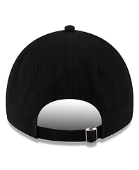 New Era Men's Black Utah Mammoth 9TWENTY Adjustable Hat
