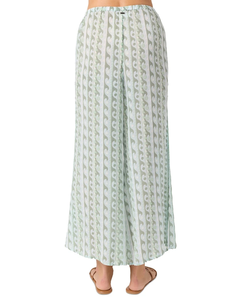 O'Neill Juniors' Regina Printed Cover-Up Pants