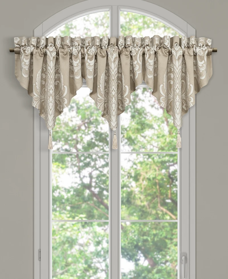 Royal Court Potenza Window Ascot Valance, 40" x 21"