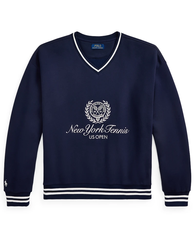 Polo Ralph Lauren Unisex Us Open Vintage-Fit Fleece Sweatshirt