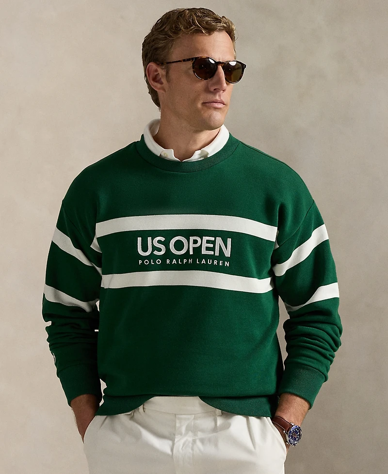 Polo Ralph Lauren Unisex Us Open Vintage-Fit Fleece Sweatshirt