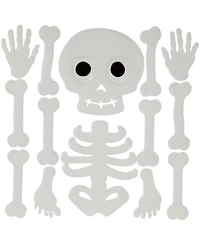 Northlight Double Sided Halloween Gel Window Clings, Set of 4