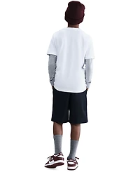 Nike Big Kids Sportswear Graphic Cotton T-Shirt