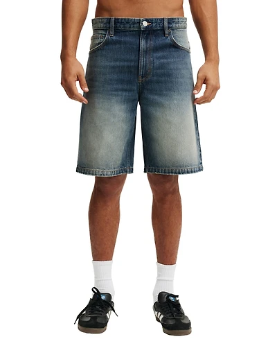 Cotton On Men's Baggy Denim Shorts