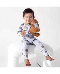 Bellabu Bear Baby Boys or Girls Vintage Suitcases Convertible Footie