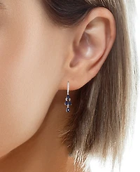Tanzanite (3 ct. t.w.) & White Sapphire (1/10 Sterling Silver, Also Emerald, Ruby or