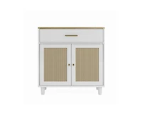 Wooden Countertop Storage Cabinet with Scratch Pad