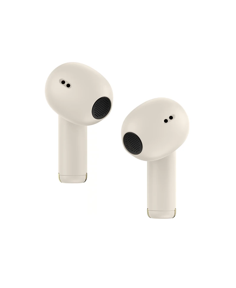 Sennheiser Accentum Open Wireless Earbuds - Open Design, Dynamic Sound and Bluetooth 5.3, IPX4 Splash Resistance, 28-Hour Battery Life - Cream