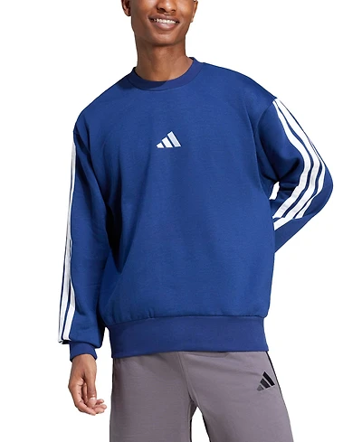 adidas Men's Essentials 3-Stripes Fleece Sweatshirt