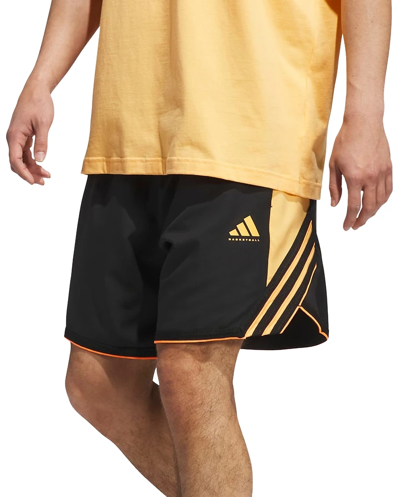 adidas Men's 3-Stripes Logo Shorts