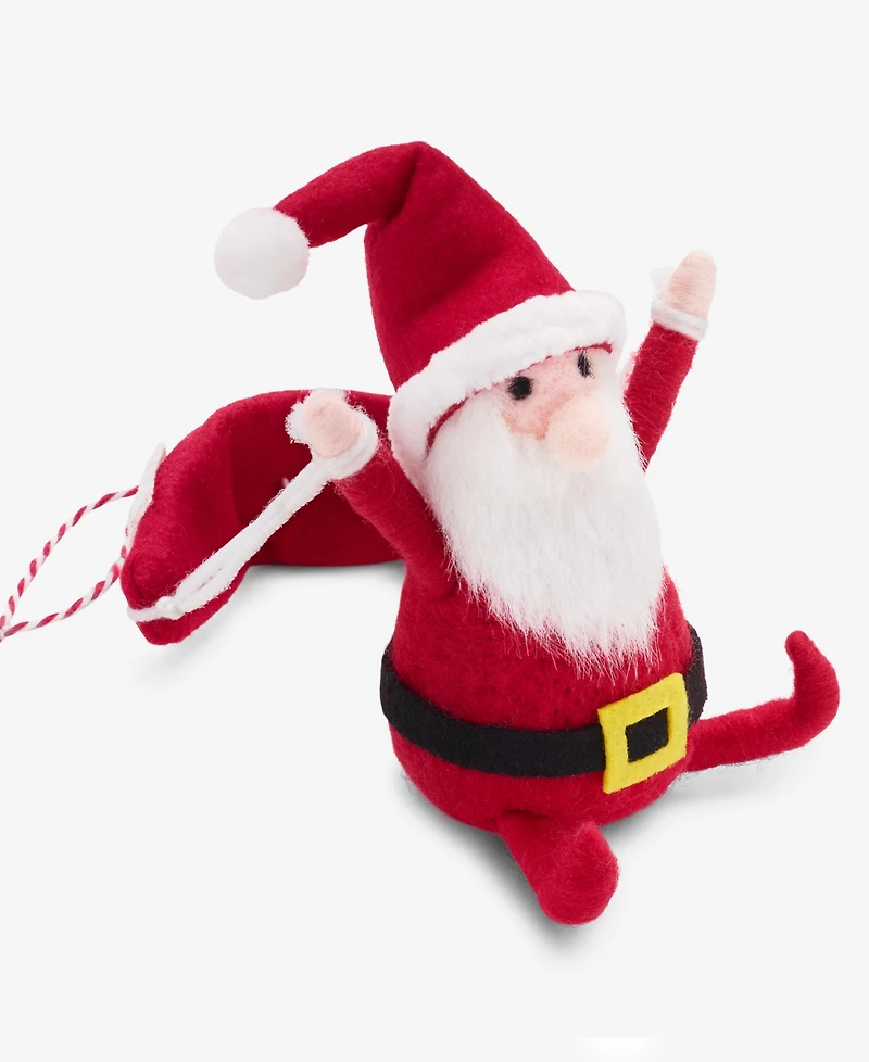 Holiday Lane Tiny Tidings Parachute Santa Ornament, Macy's Exclusive