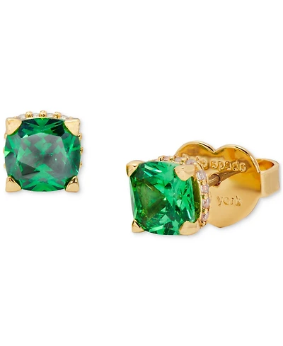 kate spade new york Color Cubic Zirconia Square Stud Earrings