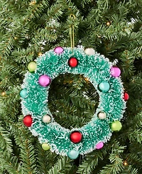 Holiday Lane Merry Magic Wreath Ornament, Macy's Exclusive