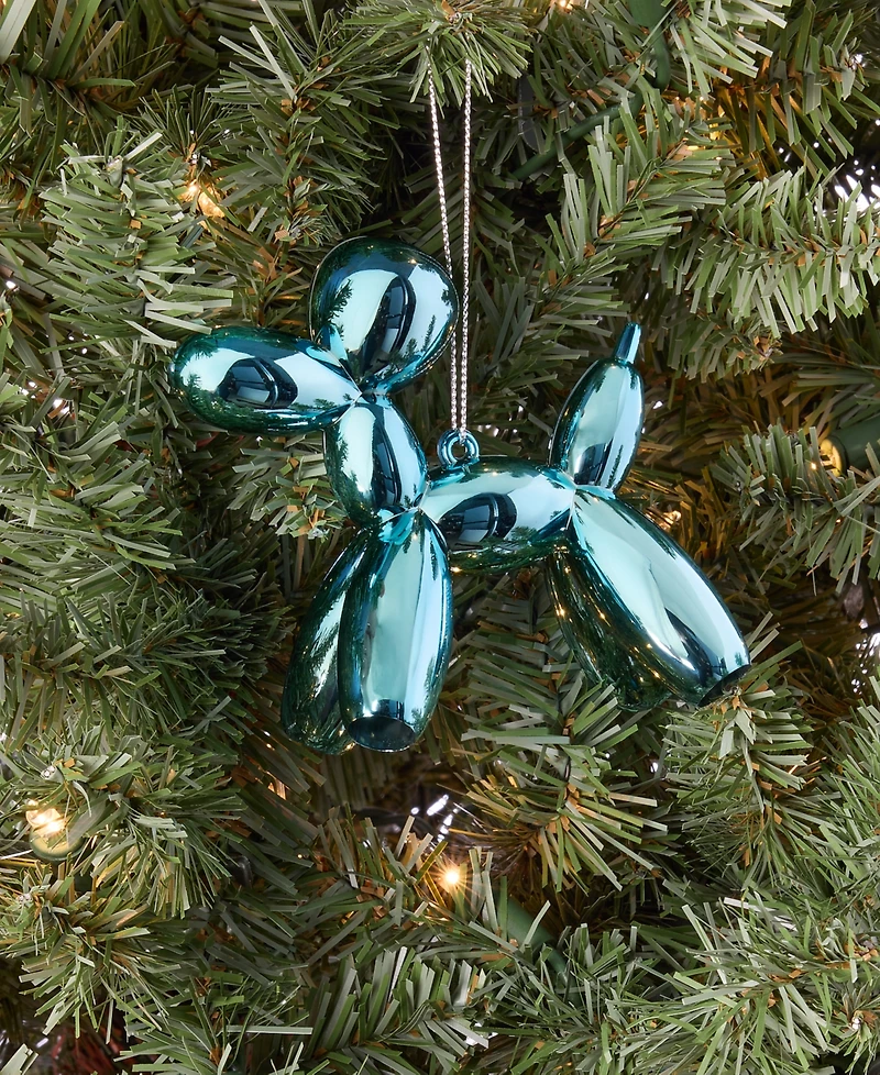 Holiday Lane Merry Magic Blue Balloon Dog Ornament, Macy's Exclusive