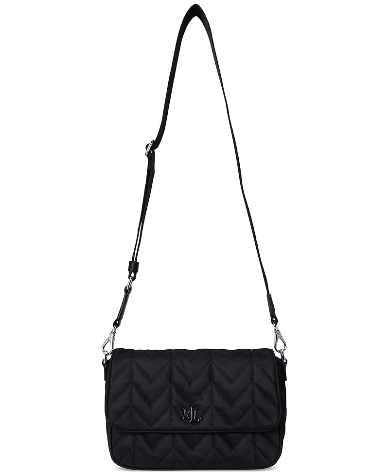 Lauren Ralph Quilted Small Stevie Messenger Bag