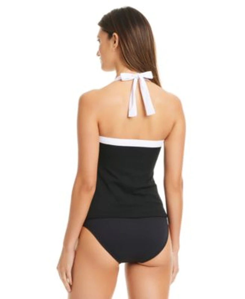 Bleu By Rod Beattie Womens Im With The Band Halter Tankini Top Hipster Bottoms