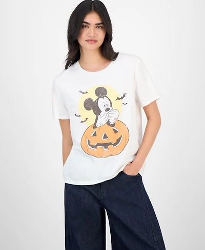 Disney Juniors' Mickey Mouse Vintage Halloween T-Shirt