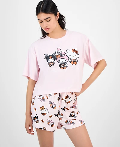 Love Tribe Juniors' Spooky My Melody Trio T-Shirt