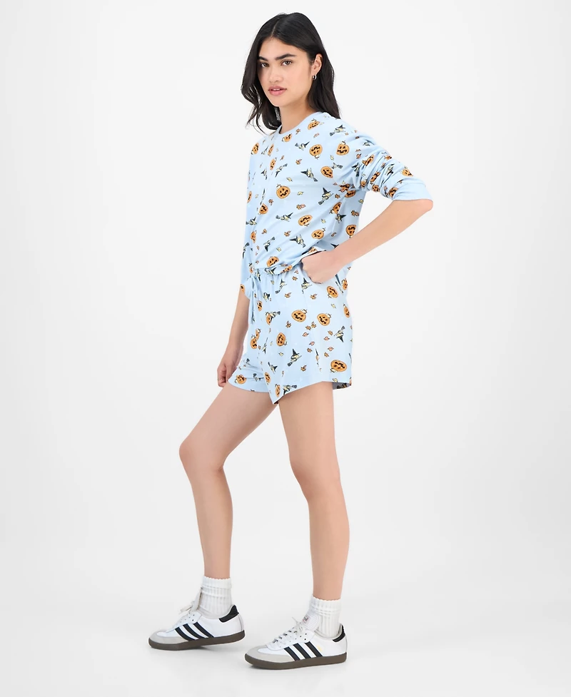 Love Tribe Juniors' Witchy Woodstock Lounge Shorts