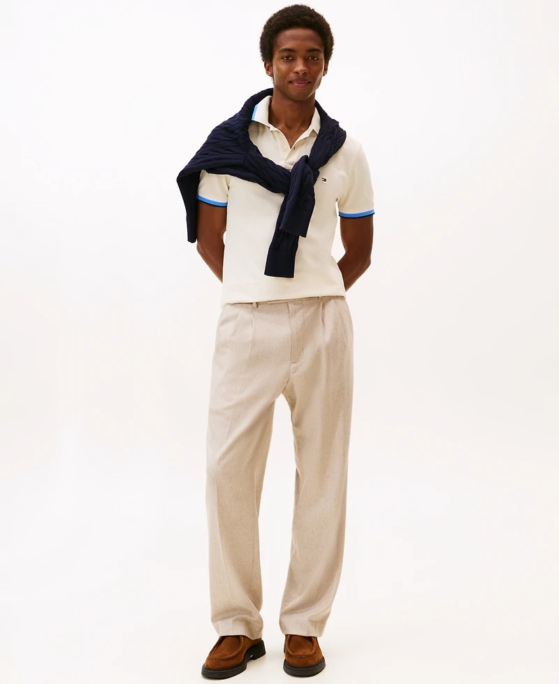 Tommy Hilfiger Men's Slim-Fit Tipped Polo Shirt