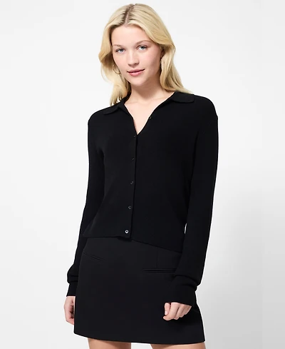 French Connection Women's Cozysoft Collared Cardigan
