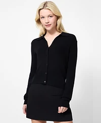 French Connection Women's Cozysoft Collared Cardigan