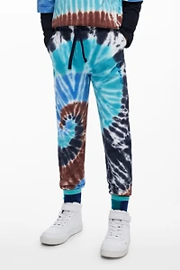 Desigual Boys's Tie-Dye Jogger Pants