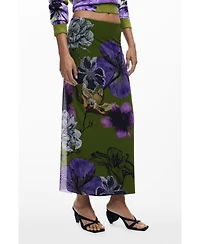 Desigual Women's Skirt designed by Mr. Christian Lacroix