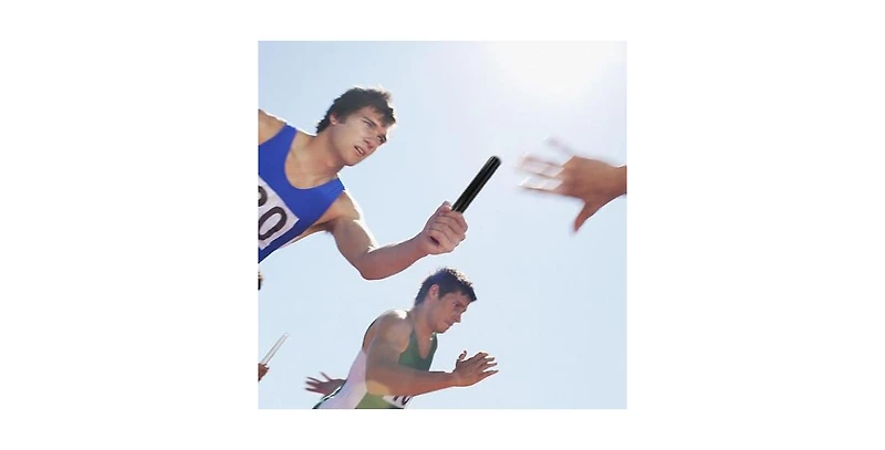 Aluminum Relay Baton Get The Winning Edge with Our Official Size, Lightweight, and Safe