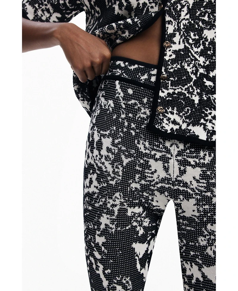 Desigual Women's Fluid long bandana pants