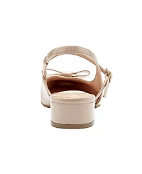 Bandolino Women's Adana Bow Slingback Block Heel Pumps