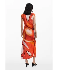 Desigual Women's Draped long dress
