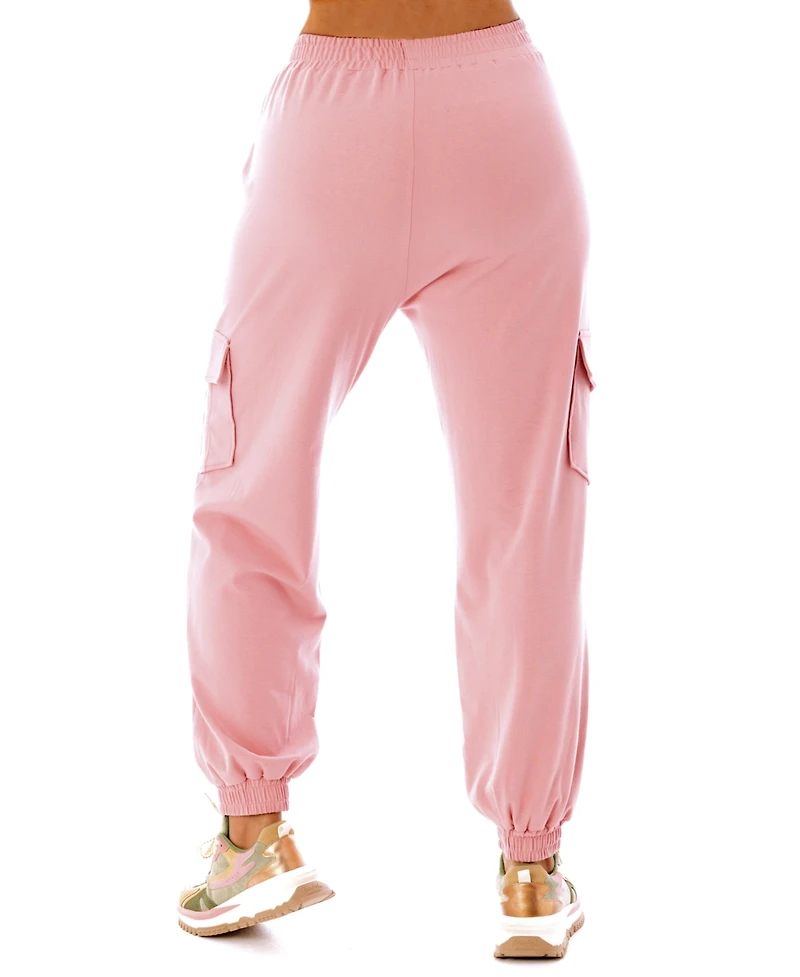 Dai Moda Women's Oversized Cargo Dm Jogger