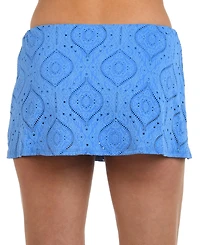 La Blanca Women's Mantra Adjustable Eyelet Tunnel Skirt