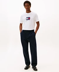 Tommy Hilfiger Men's Linear Flag 1985 Graphic T-Shirt