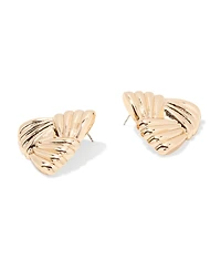brook & york Gold Plated Serena Stud Earrings