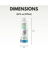 Ubavet Ubadent Dental Water Additive for Dogs & Cats – (16 fl oz / 473ml)