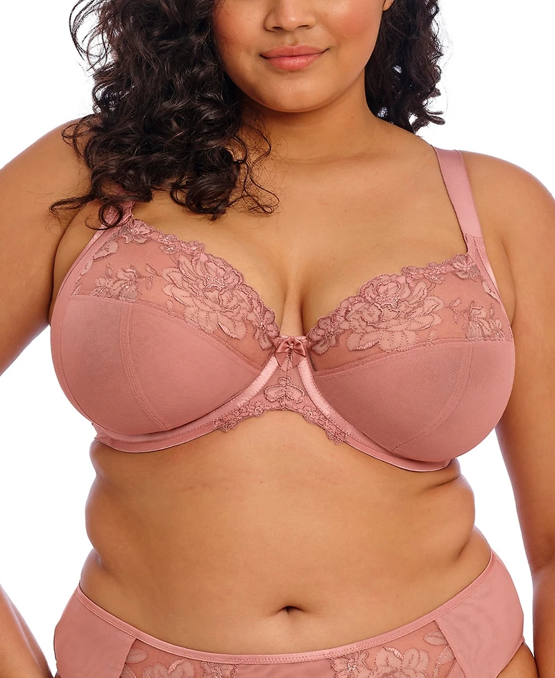 Elomi Plus Teagan Underwire Plunge Full Coverage Bra