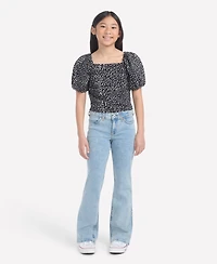 abercrombie kids Girls Emerson Puff Sleeve Top