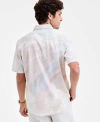 Alfani Men's Interstellar Patterned Shirt