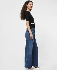 French Connection Women's Babysoft Short-Sleeve Top