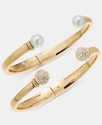 Charter Club Hinge Bracelets, Set of 2, Macy's Exclusive