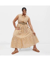 City Chic Plus Clean Lines Dress