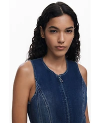 Desigual Women's Denim combined dress